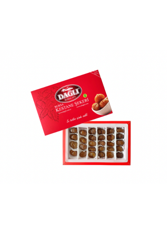 Dağlı Lüks Kutu Kestane Şekeri 500 Gr.