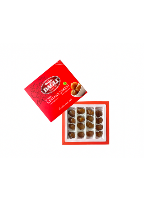 Dağlı Lüks Kutu Kestane Şekeri 250 Gr. Dağlı Lüks Kutu Kestane Şekeri 250 Gr.