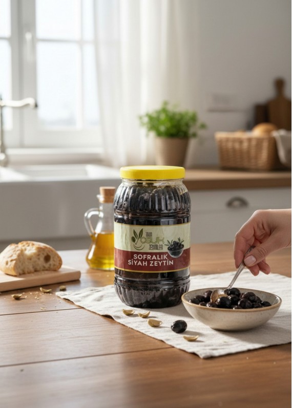 Jumbo (Duble) Siyah Zeytin - Mega Boy (180-220 Kalibre) 2 Kg. Jumbo (Duble) Siyah Zeytin - Mega Boy (180-220 Kalibre) 2 Kg.