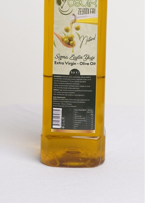 Naturel Sızma Zeytinyağı Soğuk Sıkım 1 Lt.
