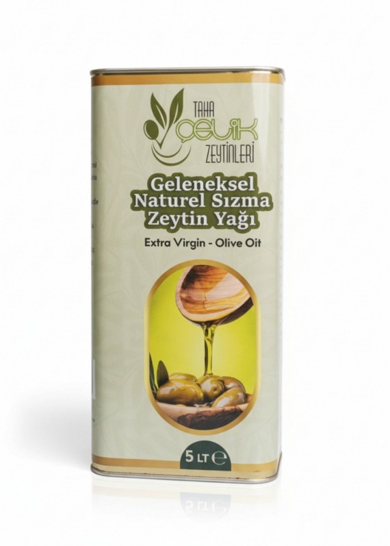 Naturel Sızma Zeytinyağı Aile Boyu 5 Lt.