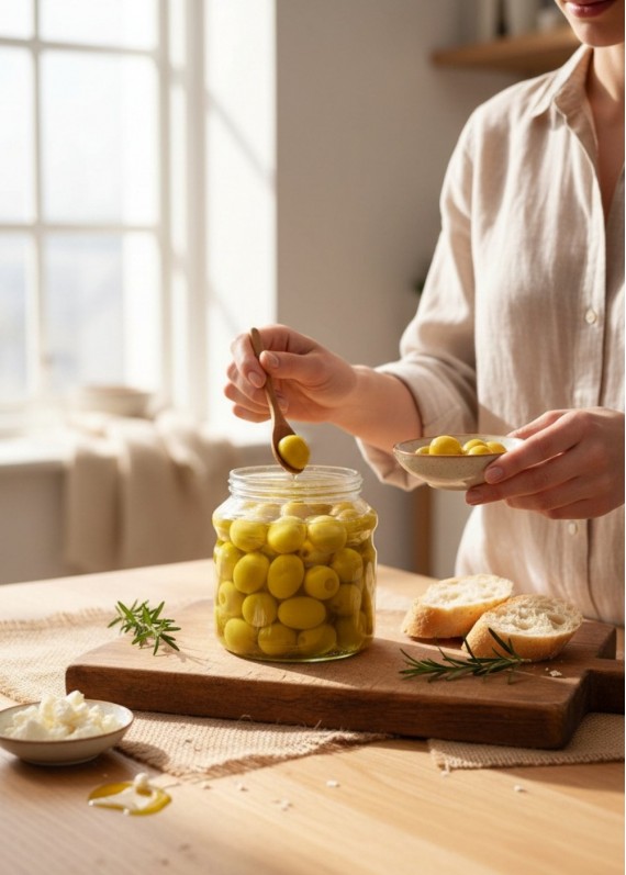 Limon Dolgulu Yeşil Zeytin (Kokteyl) Yarım Kg. Limon Dolgulu Yeşil Zeytin (Kokteyl) Yarım Kg.